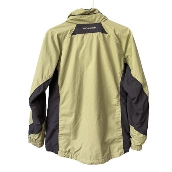 ✨3/$20✨ Columbia Green and Gray Interchange Zip Waterproof Windbreaker. Small - Picture 9 of 16